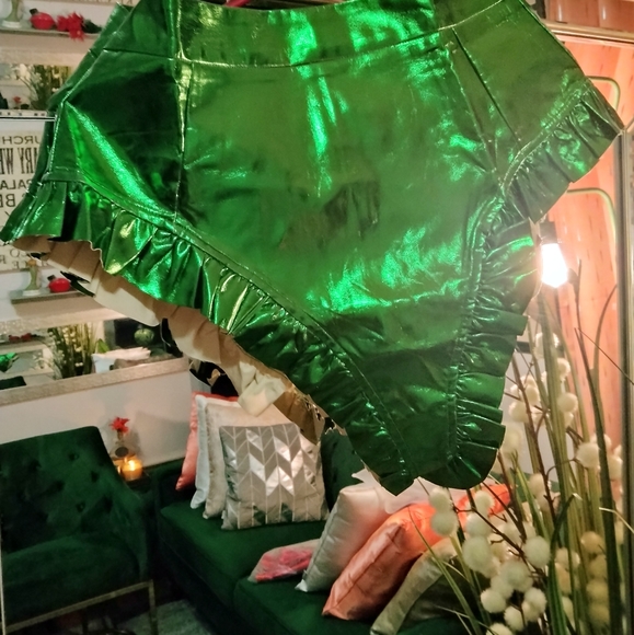 Pants - Metallic Shorts